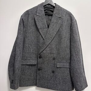 Zara oversized double breasted blazer